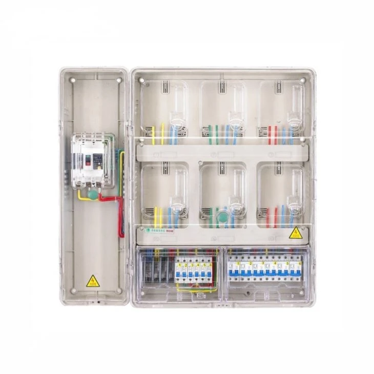 SIX METERS WAY ELECTRIC CONTROL BOX